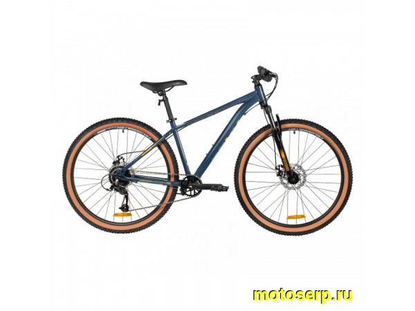 Купить  27.5" FOXX ARAGON синий (16) (АРАГОН) 27.5"; 8ск; рама-сталь; тормоз-Disk (шт) (ART (M купить с доставкой по Москве и России, цена, технические характеристики, комплектация фото  - motoserp.ru