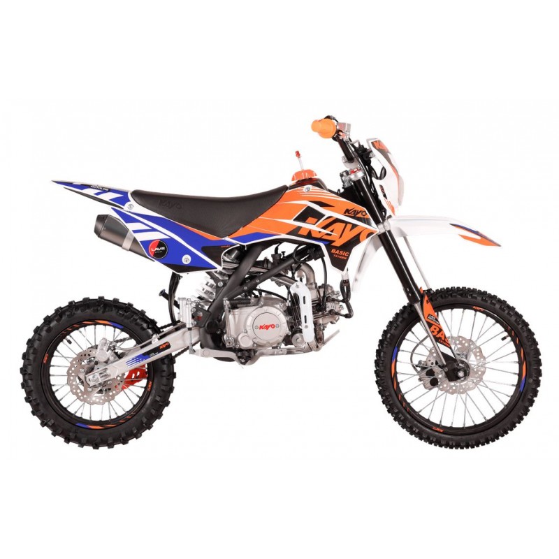 Купить  Питбайк KAYO Basic YX140EM 17/14 KRZ (механ. сцепл., эл. стартер) 2026 г (шт) (SM купить с доставкой по Москве и России, цена, технические характеристики, комплектация фото  - motoserp.ru