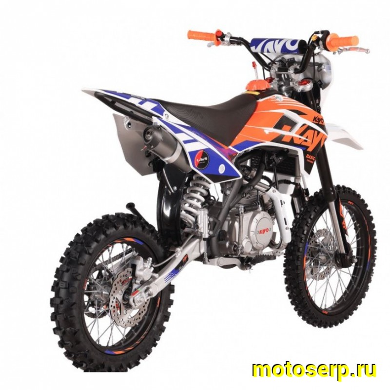 Купить  Питбайк KAYO Basic YX140EM 17/14 KRZ (механ. сцепл., эл. стартер) 2026 г (шт) (SM купить с доставкой по Москве и России, цена, технические характеристики, комплектация фото  - motoserp.ru