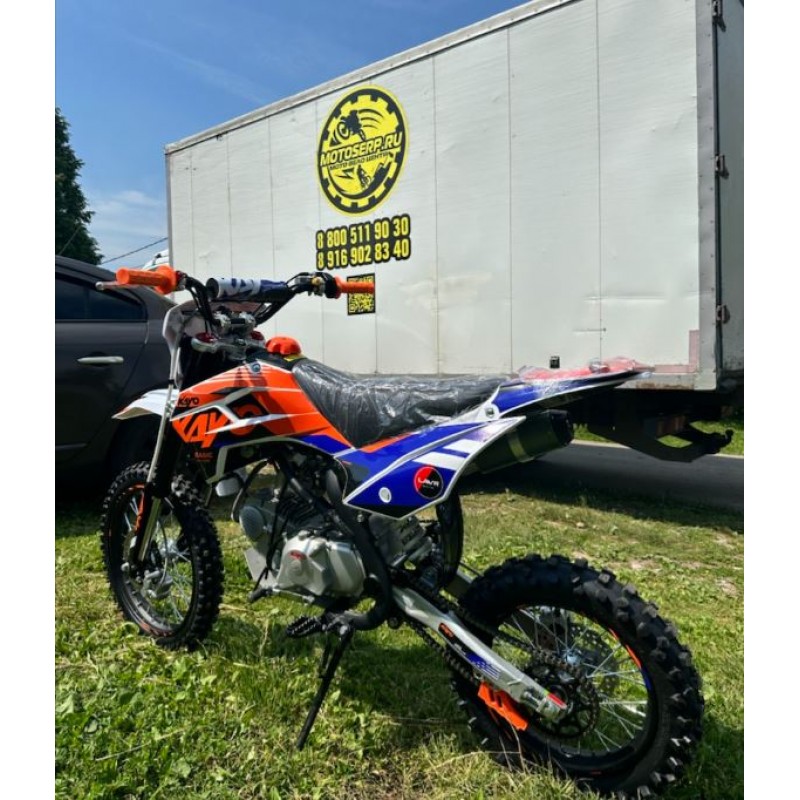 Купить  Питбайк KAYO Basic YX140EM 17/14 KRZ (механ. сцепл., эл. стартер) 2026 г (шт) (SM купить с доставкой по Москве и России, цена, технические характеристики, комплектация фото  - motoserp.ru