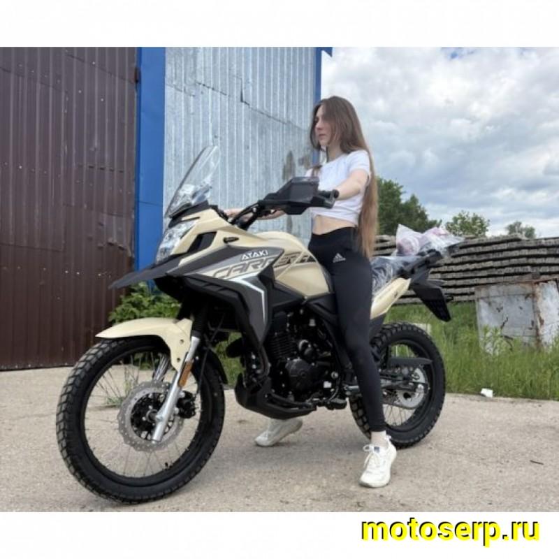Купить  Мотоцикл внедорожный ATAKI CARRERA 300 (4T PR300) ПТС 19/17 (2025г.) Сахара(Песочный) Тур-эндуро ЗА КОФРЫ +41950р. без дуг. (шт) (SM  купить с доставкой по Москве и России, цена, технические характеристики, комплектация фото  - motoserp.ru