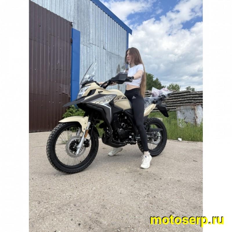 Купить  Мотоцикл внедорожный ATAKI CARRERA 300 (4T PR300) ПТС 19/17 (2025г.) Сахара(Песочный) Тур-эндуро ЗА КОФРЫ +41950р. без дуг. (шт) (SM  купить с доставкой по Москве и России, цена, технические характеристики, комплектация фото  - motoserp.ru