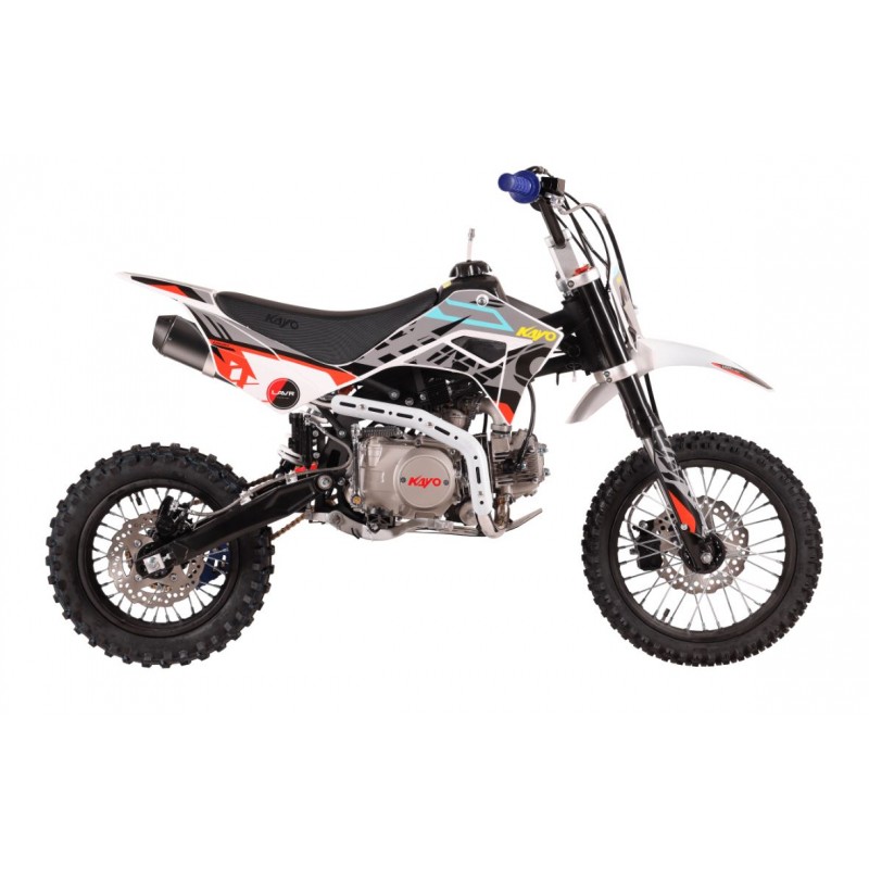 Купить  Питбайк KAYO Mini K125EM 14/12 (механ. сцепл., эл. стартер.) 2026г.  (шт) (SM купить с доставкой по Москве и России, цена, технические характеристики, комплектация фото  - motoserp.ru