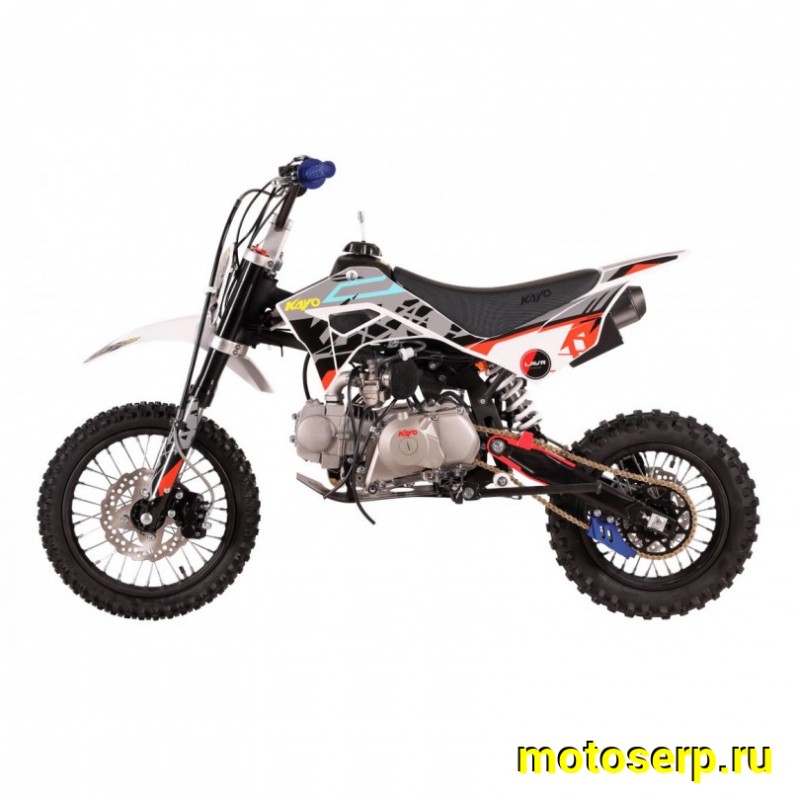 Купить  Питбайк KAYO Mini K125EM 14/12 (механ. сцепл., эл. стартер.) 2026г.  (шт) (SM купить с доставкой по Москве и России, цена, технические характеристики, комплектация фото  - motoserp.ru