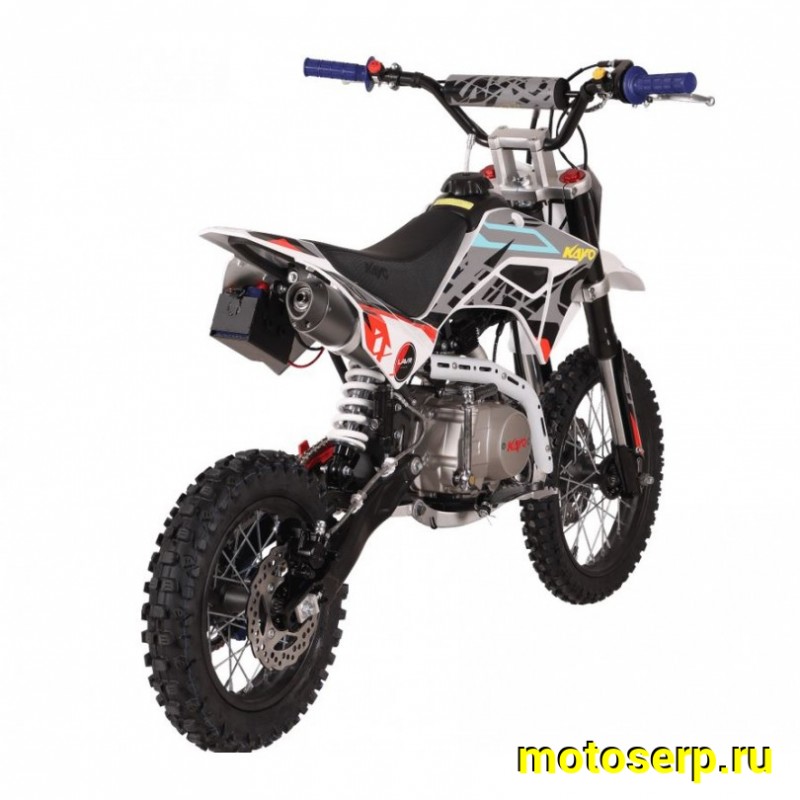 Купить  Питбайк KAYO Mini K125EM 14/12 (механ. сцепл., эл. стартер.) 2026г.  (шт) (SM купить с доставкой по Москве и России, цена, технические характеристики, комплектация фото  - motoserp.ru