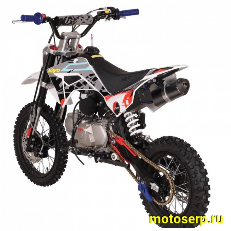 Купить  Питбайк KAYO Mini K125EM 14/12 (механ. сцепл., эл. стартер.) 2026г.  (шт) (SM купить с доставкой по Москве и России, цена, технические характеристики, комплектация фото  - motoserp.ru