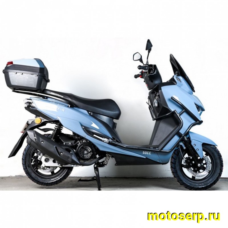 Купить  Скутер SPRMOTORS Enjoy T8-50F 12/12"диск/диск; кофр; дуги (шт) 01500 (SPR купить с доставкой по Москве и России, цена, технические характеристики, комплектация фото  - motoserp.ru