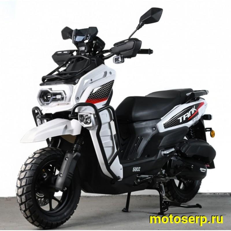 Купить  Скутер SPRMOTORS Tank Restyling T8-50E (LED фара) (шт) 01500 (SPR купить с доставкой по Москве и России, цена, технические характеристики, комплектация фото  - motoserp.ru