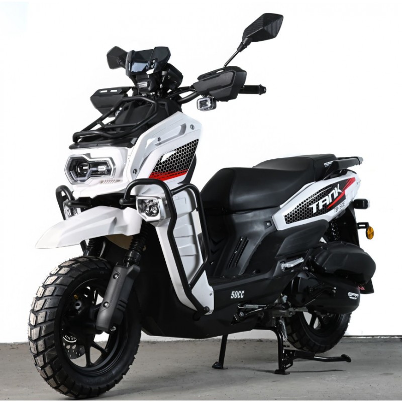 Купить  Скутер SPRMOTORS Tank Restyling T8-50E (LED фара) (шт) 01500 (SPR купить с доставкой по Москве и России, цена, технические характеристики, комплектация фото  - motoserp.ru