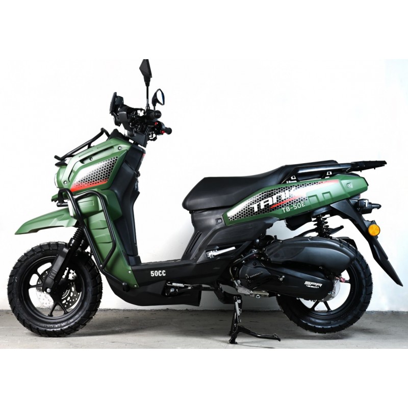 Купить  Скутер SPRMOTORS Tank Restyling T8-50E (LED фара) (шт) 01500 (SPR купить с доставкой по Москве и России, цена, технические характеристики, комплектация фото  - motoserp.ru