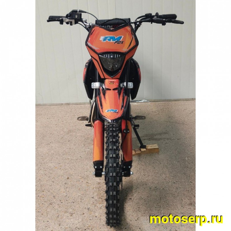 Купить  Питбайк Regulmoto FOX 140 (механическая КПП) 17"/14" Оранжево / черный (шт) (ФОТО купить с доставкой по Москве и России, цена, технические характеристики, комплектация фото  - motoserp.ru