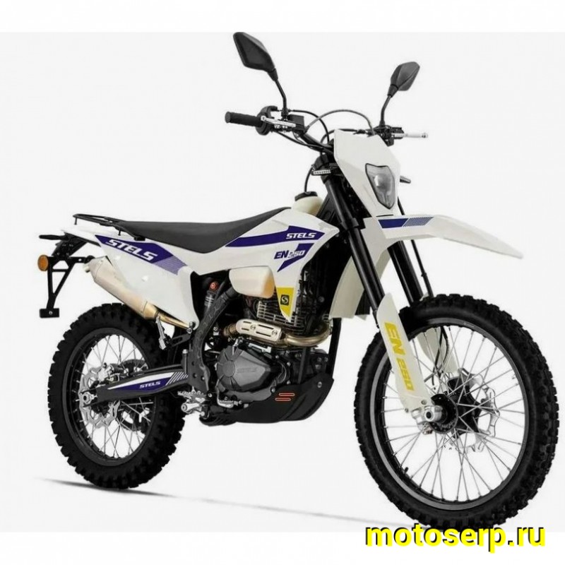 Купить  Мотоцикл Кросс/Эндуро STELS ENDURO EN250 (ПТС) (шт) (STELS купить с доставкой по Москве и России, цена, технические характеристики, комплектация фото  - motoserp.ru