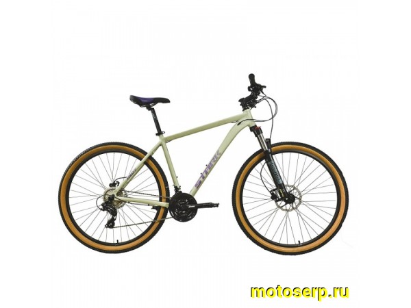 Купить  29" STARK INDY29.1 бежевый (20&rdquo;) (Старк Инди29.1) 29&rdquo;; горный; 24ск; рама-алюминий; тормоз-Disk (шт) (ART купить с доставкой по Москве и России, цена, технические характеристики, комплектация фото  - motoserp.ru