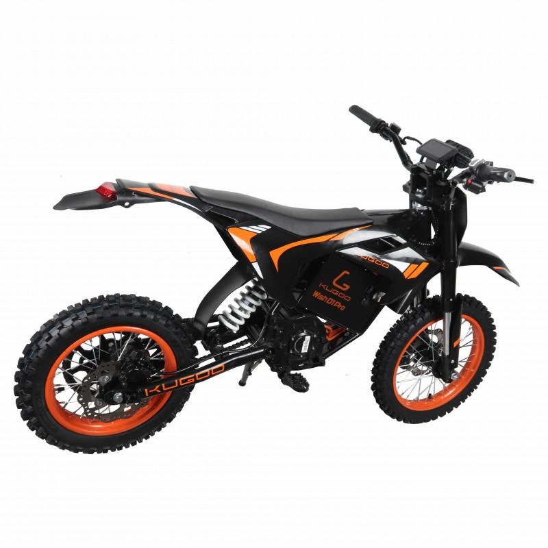 Купить  Электрокомплект Пит. KG WISH 01 PRO 1500 Ват, 48V 21Ah, колеса перед 14"/заднее 12", два аморт.,тормоза гидр.Disk (шт) купить с доставкой по Москве и России, цена, технические характеристики, комплектация фото  - motoserp.ru