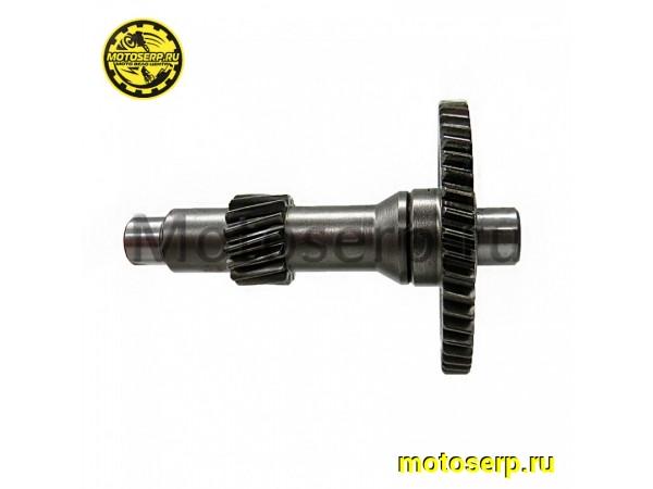Купить  Шестерня - вал редуктора промежуточный LX162FMK-2  ATV GRIZLIK Ultra 200cс (вариатор, задн. ход) (49зуб,15зуб) (шт) (MOTAX купить с доставкой по Москве и России, цена, технические характеристики, комплектация фото  - motoserp.ru