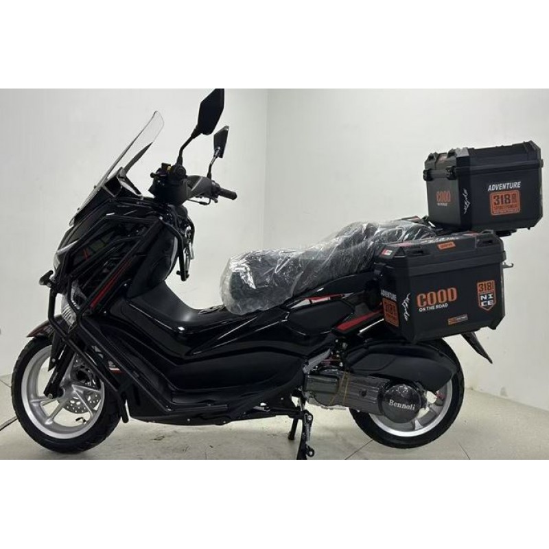 Купить  Скутер N-MAX EFI 50сс 13/13" ИНЖЕКТОР, 3 кофра, дуги (шт) 01800 (Igr (фото купить с доставкой по Москве и России, цена, технические характеристики, комплектация фото  - motoserp.ru