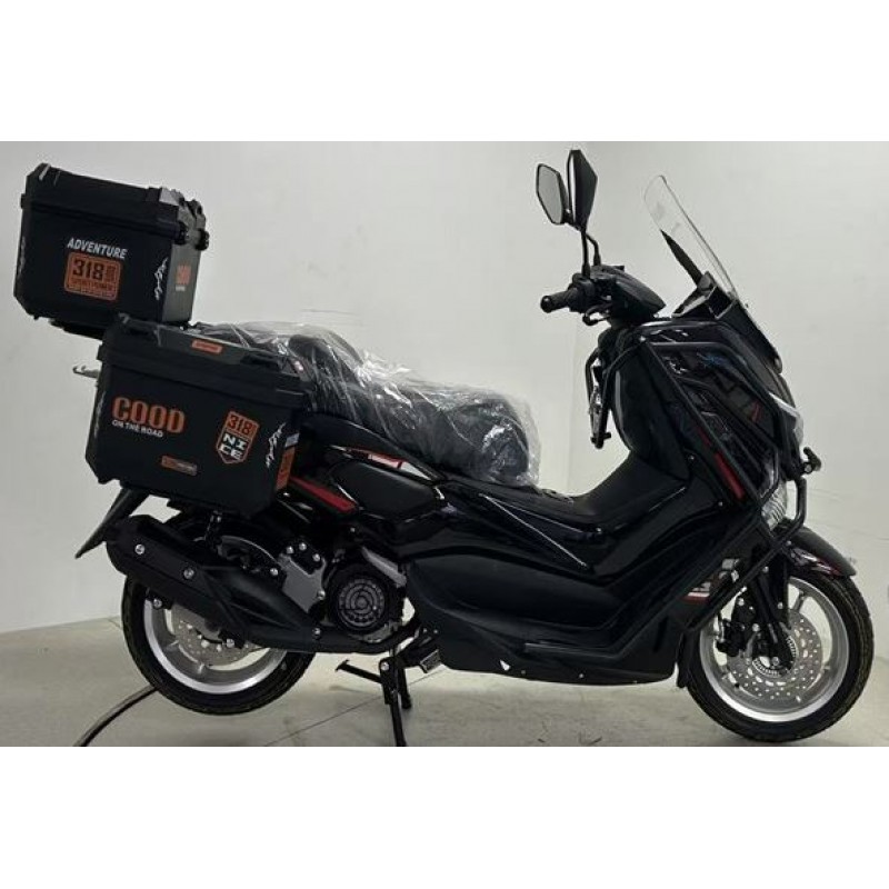 Купить  Скутер N-MAX EFI 50сс 13/13" ИНЖЕКТОР, 3 кофра, дуги (шт) 01800 (Igr (фото купить с доставкой по Москве и России, цена, технические характеристики, комплектация фото  - motoserp.ru