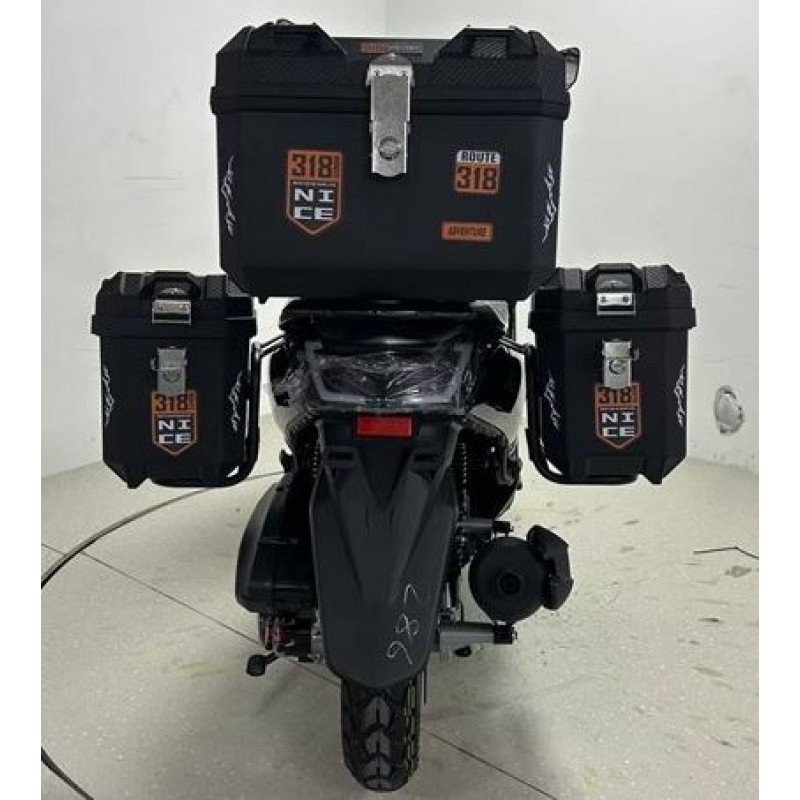Купить  Скутер N-MAX EFI 50сс 13/13" ИНЖЕКТОР, 3 кофра, дуги (шт) 01800 (Igr (фото купить с доставкой по Москве и России, цена, технические характеристики, комплектация фото  - motoserp.ru