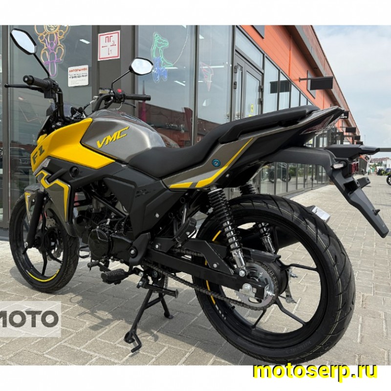 Купить  Мопед VMC F1 50, БАЛАНСИР!! з-д RATO, 4так; 50cc; колеса 17"литые; 4пер, эл. старт;   (шт) 01250 (Vento  купить с доставкой по Москве и России, цена, технические характеристики, комплектация фото  - motoserp.ru