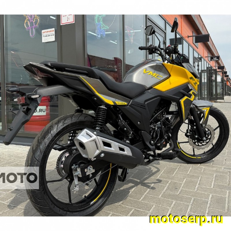 Купить  Мопед VMC F1 50, БАЛАНСИР!! з-д RATO, 4так; 50cc; колеса 17"литые; 4пер, эл. старт;   (шт) 01250 (Vento  купить с доставкой по Москве и России, цена, технические характеристики, комплектация фото  - motoserp.ru