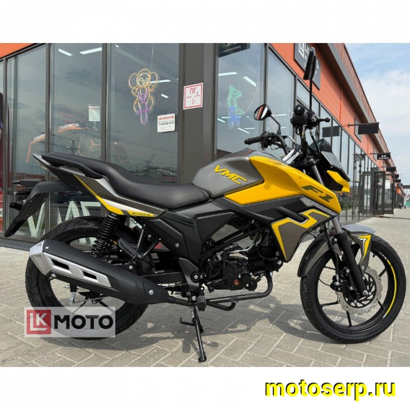 Купить  Мопед VMC F1 50, БАЛАНСИР!! з-д RATO, 4так; 50cc; колеса 17"литые; 4пер, эл. старт;   (шт) 01250 (Vento  купить с доставкой по Москве и России, цена, технические характеристики, комплектация фото  - motoserp.ru