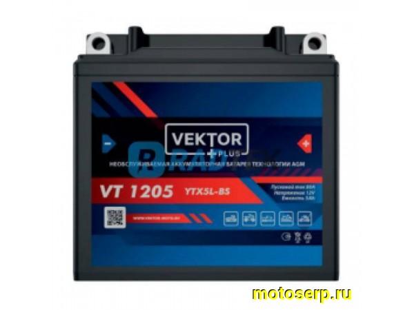 Купить  Аккумулятор 12в  8а (150х66х94) Vektor (шт) (VT 1205 купить с доставкой по Москве и России, цена, технические характеристики, комплектация фото  - motoserp.ru