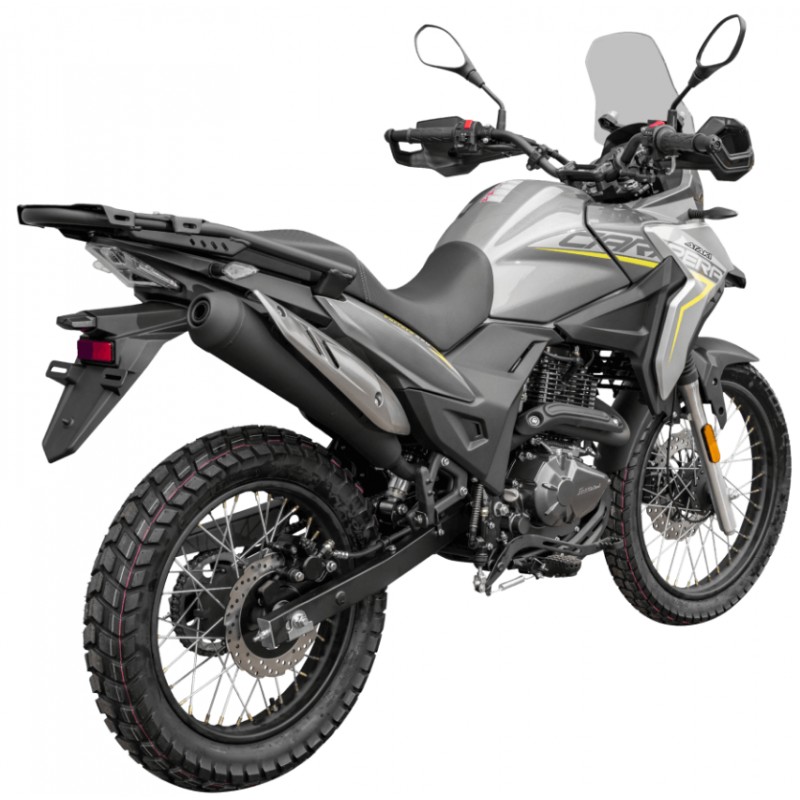 Купить  Мотоцикл внедорожный ATAKI Carrera 300 PRO (4T PR300) 19/17 2026 серый Тур-эндуро Возд/масл охл; ЗА КОФРЫ +41950р. без дуг. (шт) (SM  купить с доставкой по Москве и России, цена, технические характеристики, комплектация фото  - motoserp.ru