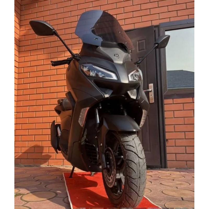 Купить  Скутер Jilang X-MAX EFI 50сс 13/13" жидк. охл, 4х клап, МУЗ, блютуз, 2дис/дис, держ тел, сигн, камера З/В, эл.привод стекла, датч. шин (шт) 02000  купить с доставкой по Москве и России, цена, технические характеристики, комплектация фото  - motoserp.ru