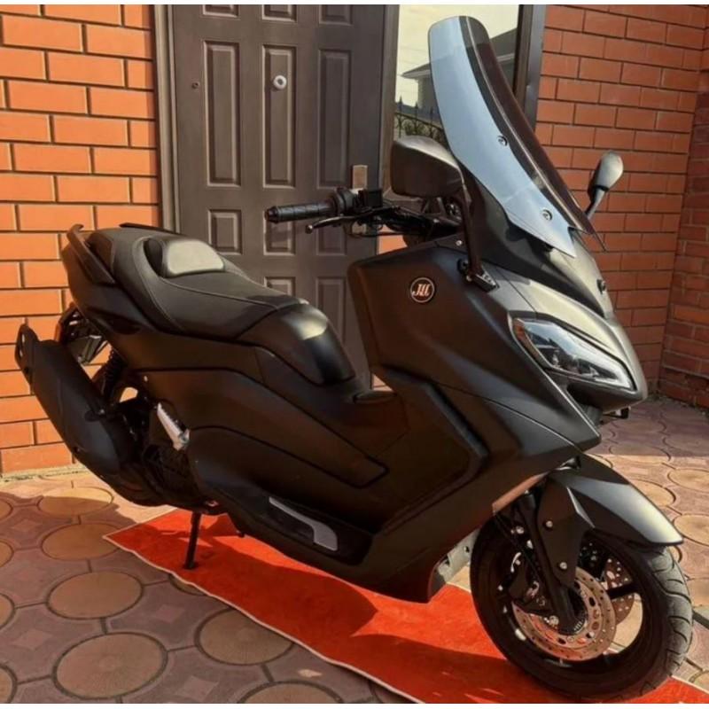 Купить  Скутер Jilang X-MAX EFI 50сс 13/13" жидк. охл, 4х клап, МУЗ, блютуз, 2дис/дис, держ тел, сигн, камера З/В, эл.привод стекла, датч. шин (шт) 02000  купить с доставкой по Москве и России, цена, технические характеристики, комплектация фото  - motoserp.ru