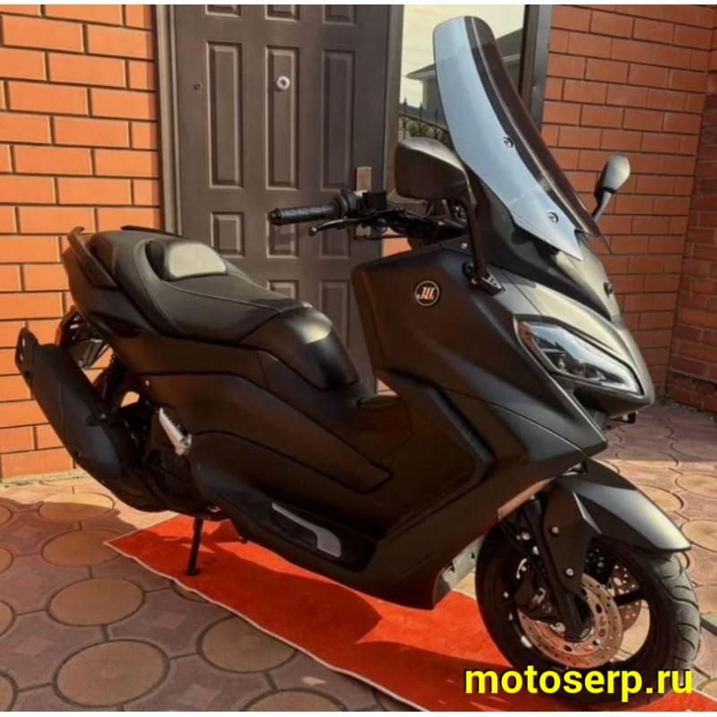 Купить  Скутер Jilang X-MAX EFI 50сс 13/13" жидк. охл, 4х клап, МУЗ, блютуз, 2дис/дис, держ тел, сигн, камера З/В, эл.привод стекла, датч. шин (шт) 02000  купить с доставкой по Москве и России, цена, технические характеристики, комплектация фото  - motoserp.ru