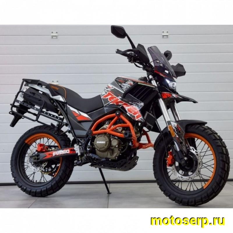 Купить  Мотоцикл внедорожный FUEGO TEKKEN EFI 2026г. (ЭПТС), Тур-эндуро, 17/17, 4Т, 250сс,двиг. 171MM , диск/диск, спицы (шт) (ФОТО купить с доставкой по Москве и России, цена, технические характеристики, комплектация фото  - motoserp.ru