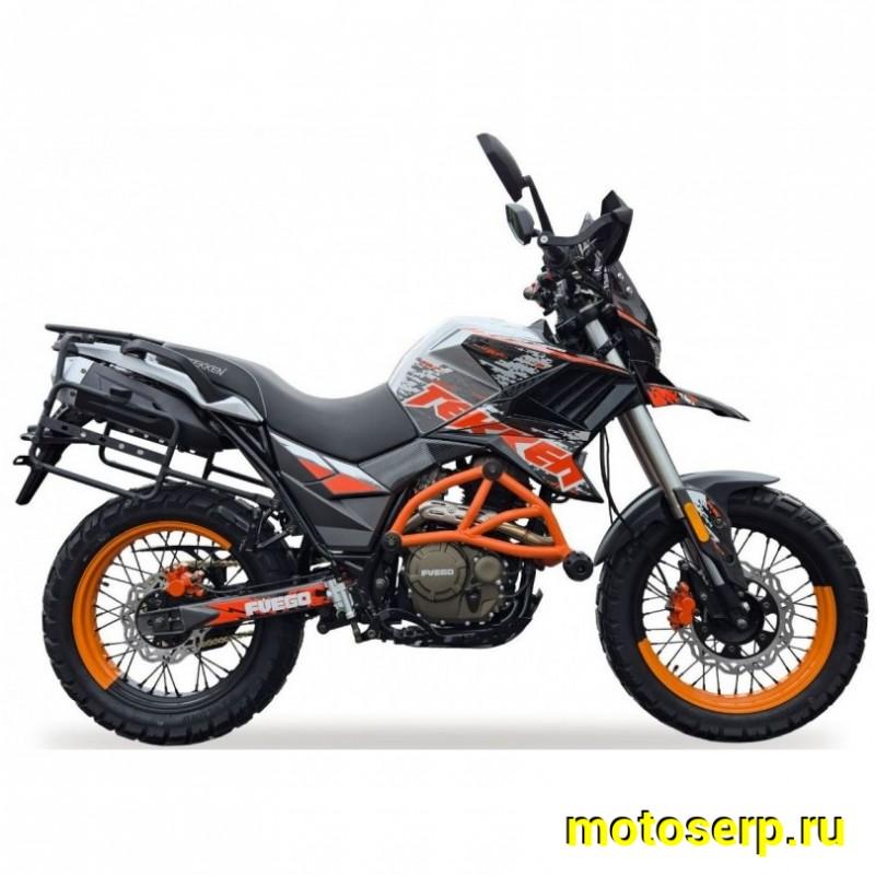 Купить  Мотоцикл внедорожный FUEGO TEKKEN EFI 2026г. (ЭПТС), Тур-эндуро, 17/17, 4Т, 250сс,двиг. 171MM , диск/диск, спицы (шт) (ФОТО купить с доставкой по Москве и России, цена, технические характеристики, комплектация фото  - motoserp.ru