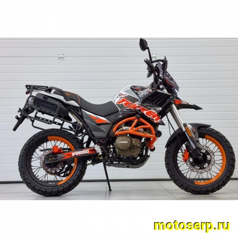Купить  Мотоцикл внедорожный FUEGO TEKKEN EFI 2026г. (ЭПТС), Тур-эндуро, 17/17, 4Т, 250сс,двиг. 171MM , диск/диск, спицы (шт) (ФОТО купить с доставкой по Москве и России, цена, технические характеристики, комплектация фото  - motoserp.ru