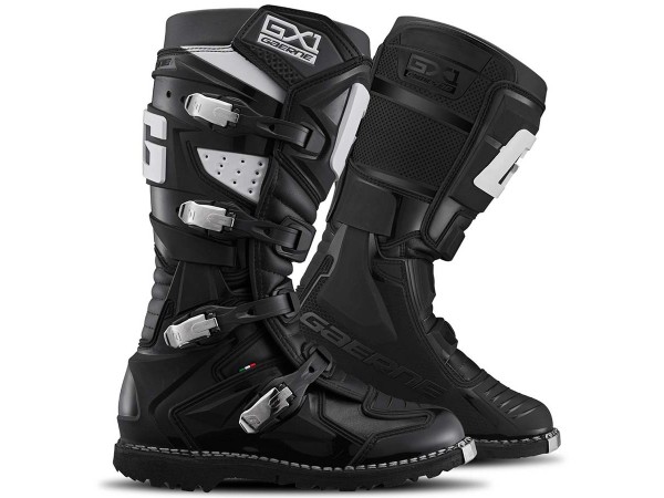 Купить  Мотоботы кросс. GAERNE GX-1 Enduro (защ. голени), черный р-р 43" (Ч/З) (пар) (GAERNE 2194-001 купить с доставкой по Москве и России, цена, технические характеристики, комплектация фото  - motoserp.ru