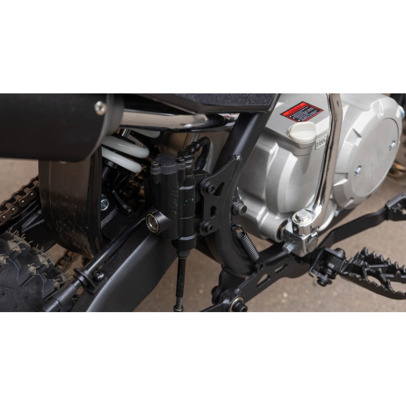 Купить  Питбайк ARG 125cc 14/12 (17/14" встанут) мех. эл/кикстарт, дупл. рама, быстосъем. сиден, неломайки, пульт КТМ, ув. бак (шт) купить с доставкой по Москве и России, цена, технические характеристики, комплектация фото  - motoserp.ru