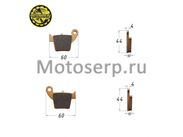 Купить  Колодки тормозные диск KOVE MX250/MX450/450 Rally Factory, KAYO T4, K6 (передние) (пар) (KOVE 350301-T501-00000 купить с доставкой по Москве и России, цена, технические характеристики, комплектация фото  - motoserp.ru