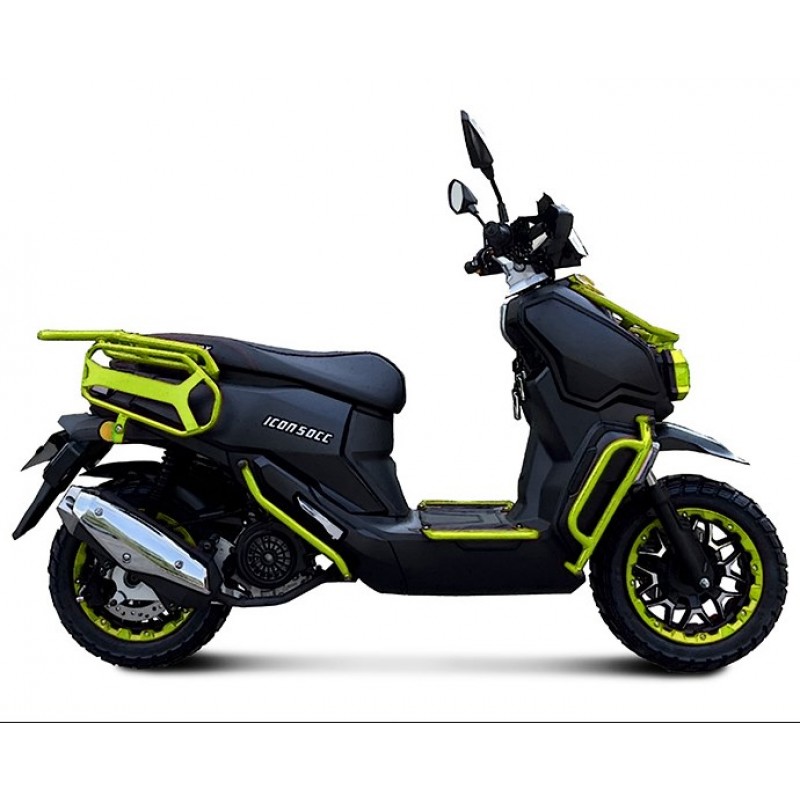 Купить  Скутер TMBK SCOOTER ICON 50сс 12/12", диск/бараб, (шт) 01500 (Progasi   купить с доставкой по Москве и России, цена, технические характеристики, комплектация фото  - motoserp.ru