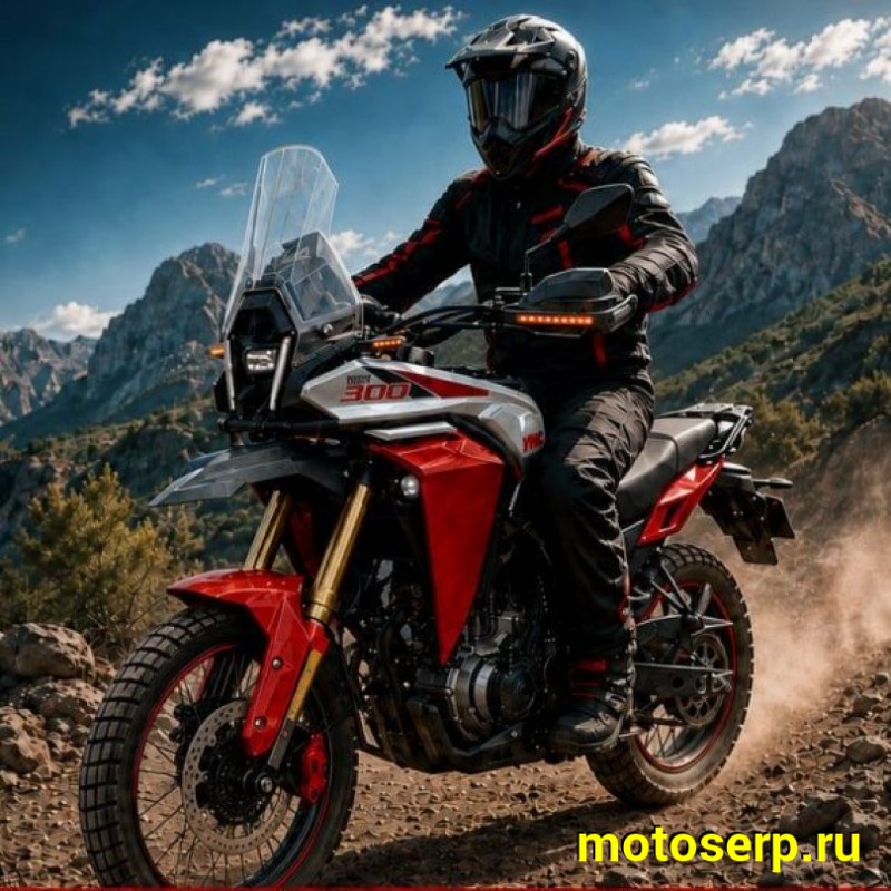 Купить  Мотоцикл внедорожный VMC Rally 300 (Тур-Эндуро)  ЭПТС, 300cc, двиг. Rato RW175FVN 4х клап, 17"/17" (шт) (VMC (фото купить с доставкой по Москве и России, цена, технические характеристики, комплектация фото  - motoserp.ru