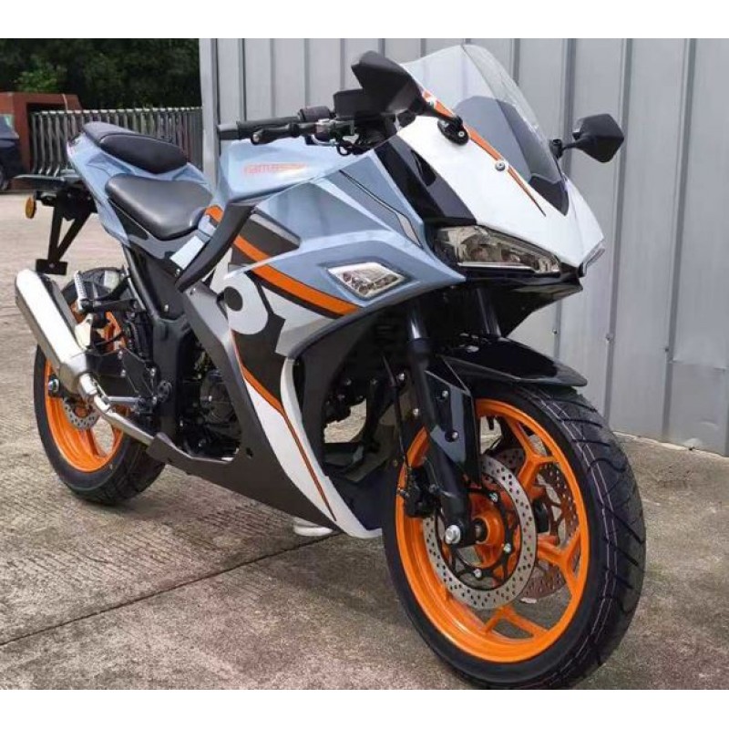 Купить  Мопед YAMASAKI SCORPION RS EFI + ЦПГ 125сс 2026г. СЕРЫЙ/ОРАНЖЕВЫЙ, 4Т; 50cc; 17"литые; 4пер, эл. старт; ИНЖЕКТОР (шт) 01250 купить с доставкой по Москве и России, цена, технические характеристики, комплектация фото  - motoserp.ru