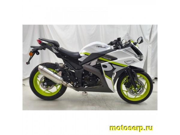Купить  Мопед YAMASAKI SCORPION RS EFI + ЦПГ 2026г. БЕЛЫЙ/ЗЕЛЕНЫЙ, 4Т; 50cc; 17"литые; 4пер, эл. старт; ИНЖЕКТОР (шт) 01250 купить с доставкой по Москве и России, цена, технические характеристики, комплектация фото  - motoserp.ru