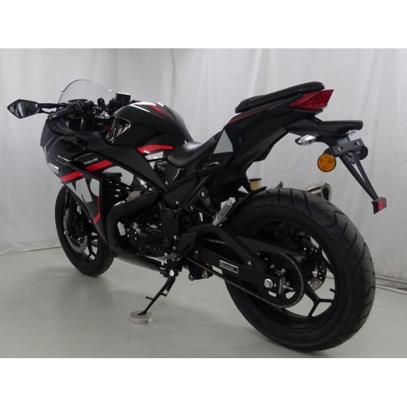 Купить  Мопед YAMASAKI SCORPION RS + ЦПГ 125сс ЧЕРНЫЙ/КРАСНЫЙ 2026г. карбюр, Карб, 4Т; 50cc; колеса 17"литые; 4пер, эл. старт;  (шт) 01250 купить с доставкой по Москве и России, цена, технические характеристики, комплектация фото  - motoserp.ru