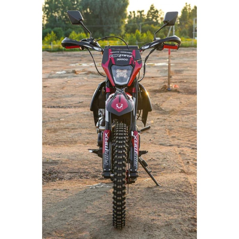 Купить  Мотоцикл Кросс/Эндуро WHITE SIBERIA AIR MAX 300сс ,175FMM, 4т, 21/18" (шт) (SIBERIA купить с доставкой по Москве и России, цена, технические характеристики, комплектация фото  - motoserp.ru