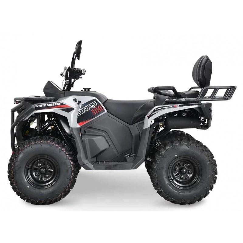 Купить  320cc Квадроцикл WHITE SIBERIA BARS 320CC PRO утилитарный 4&times;2, цепь, карб., 320сс 2026г. 10"/10"  (шт) (SIBERIA купить с доставкой по Москве и России, цена, технические характеристики, комплектация фото  - motoserp.ru