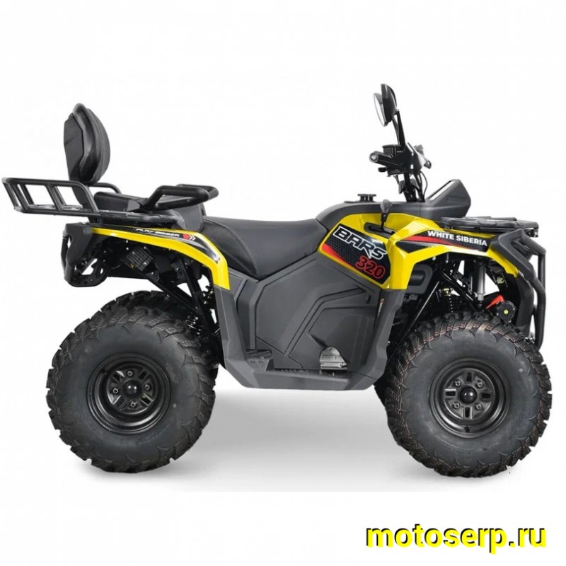 Купить  320cc Квадроцикл WHITE SIBERIA BARS 320CC PRO утилитарный 4&times;2, цепь, карб., 320сс 2026г. 10"/10"  (шт) (SIBERIA купить с доставкой по Москве и России, цена, технические характеристики, комплектация фото  - motoserp.ru