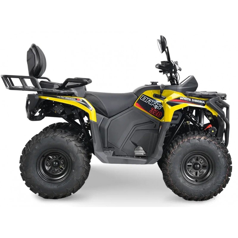 Купить  320cc Квадроцикл WHITE SIBERIA BARS 320CC PRO утилитарный 4&times;2, цепь, карб., 320сс 2026г. 10"/10"  (шт) (SIBERIA купить с доставкой по Москве и России, цена, технические характеристики, комплектация фото  - motoserp.ru