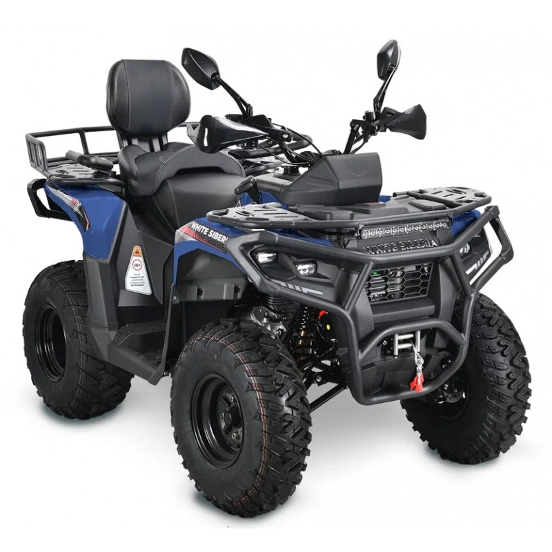 Купить  320cc Квадроцикл WHITE SIBERIA BARS 320CC PRO утилитарный 4&times;2, цепь, карб., 320сс 2026г. 10"/10"  (шт) (SIBERIA купить с доставкой по Москве и России, цена, технические характеристики, комплектация фото  - motoserp.ru