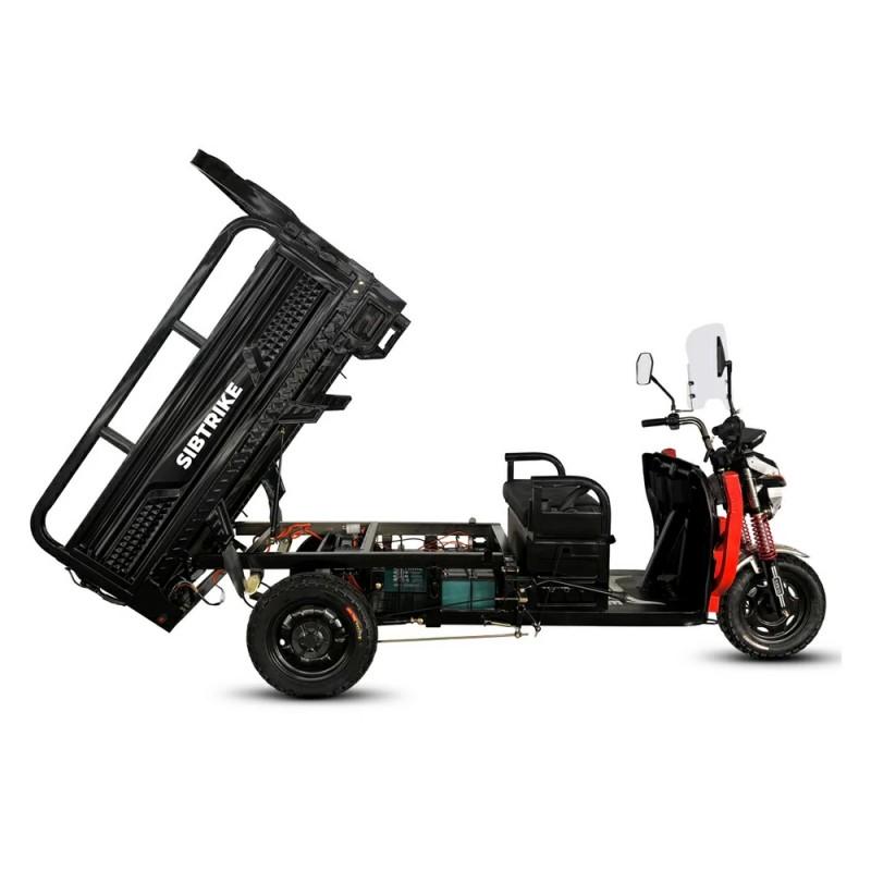 Купить  Электрокомплект Трайк (трицикл) ГРУЗОВОЙ WHITE SIBERIA SIBTRIKE 1.5 1500W 60V48Ah (трехрехколесный)  (шт)  купить с доставкой по Москве и России, цена, технические характеристики, комплектация фото  - motoserp.ru