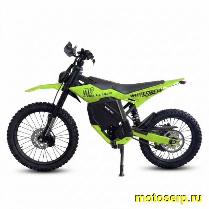 Купить  Электрокомплект Пит. BELLUGA 002 6000 Ват, 72V 27Ah, колеса перед 19"/заднее 17", два аморт.,тормоза гидр.Disk (шт) купить с доставкой по Москве и России, цена, технические характеристики, комплектация фото  - motoserp.ru
