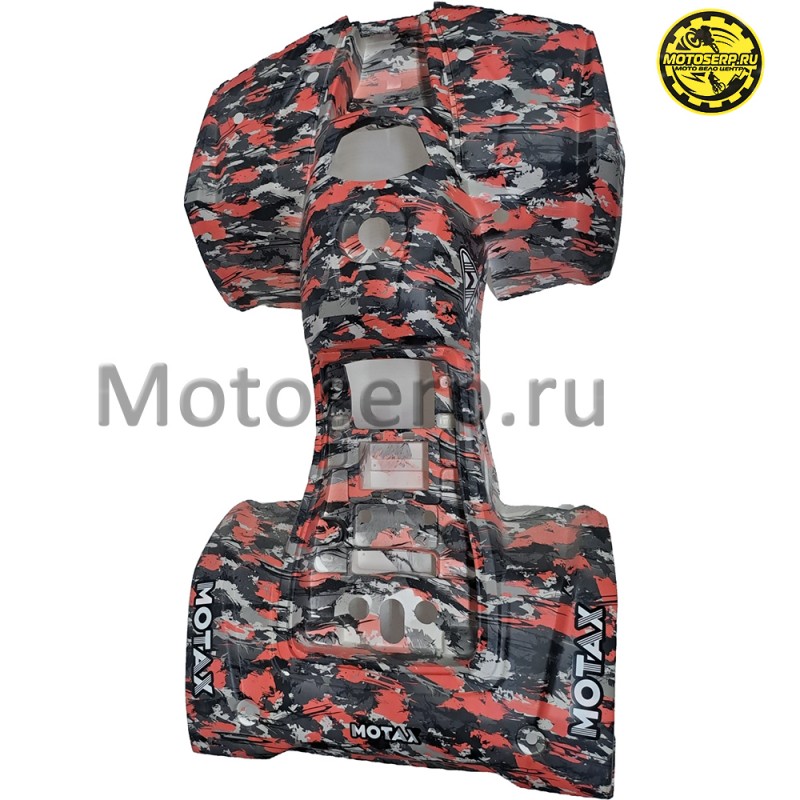 Купить  Пластик основной ATV MOTAX GRIZLIK E1500W и др. КРАСНЫЙ КАМУФЛЯЖ (пластик кузова, корпусной) (шт) (Motax (0 купить с доставкой по Москве и России, цена, технические характеристики, комплектация фото  - motoserp.ru