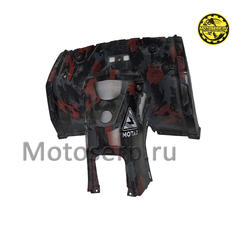 Купить  Пластик основной передний ATV 200cc MOTAX GRIZLIK T200 / T200 LUX Wild Track и др. КРАСНЫЙ КАМУФЛЯЖ (пластик кузова, корпусной) (шт)  (Motax (0 купить с доставкой по Москве и России, цена, технические характеристики, комплектация фото  - motoserp.ru